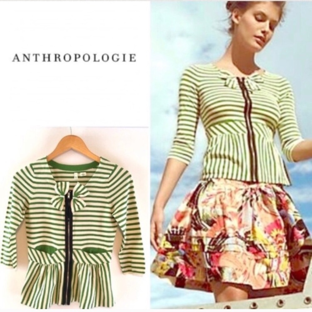 💚Anthropologie Moth “Four Petals Sweater”